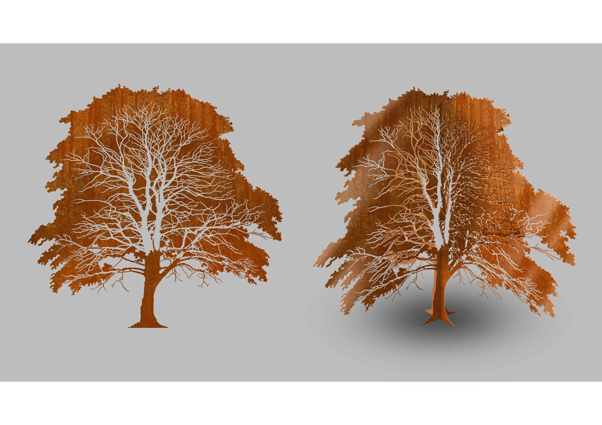 Corten steel material study